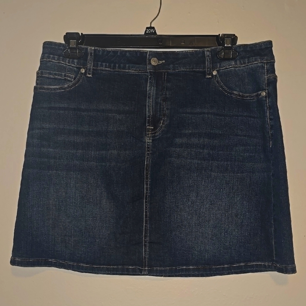 Denim Blue Skirt Altar'd State A Beautiful Soul Size A